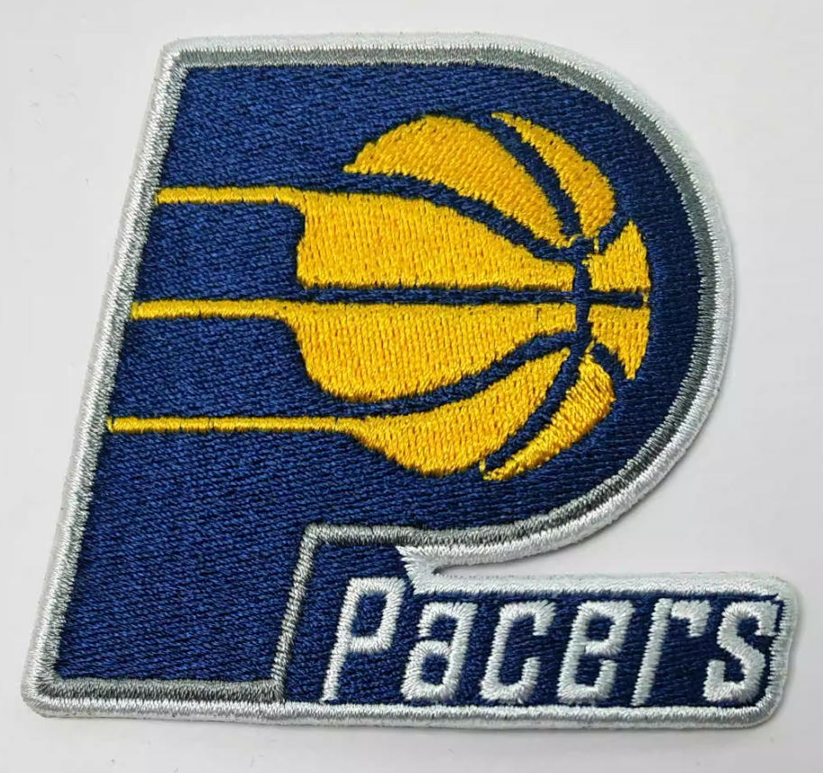 Indiana Pacers Logo Iron on Patch 6.8cmx7.8cm